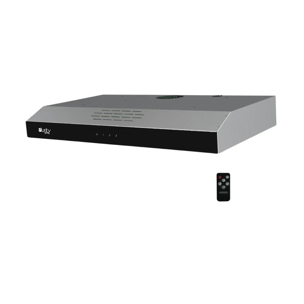 Purity Ptslim Plus X Built In Hood, 90 cm - Silver