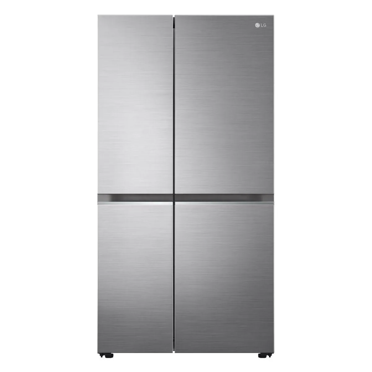 LG Digital Inverter Refrigerator, No Frost, 655 Liter, 4 Doors, Silver - GC-B257SLWL