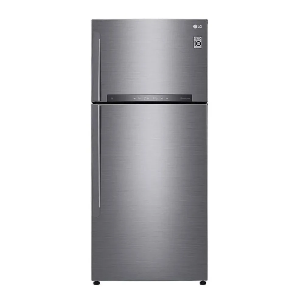 LG Digital No Frost Refrigerator, 506 Liter, Silver - GN-H722HLHL