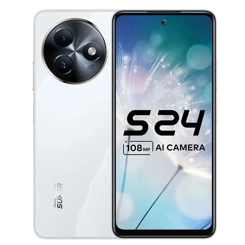 iTel S24 Dual SIM, 256 GB, 8 GB RAM, 4G LTE - White