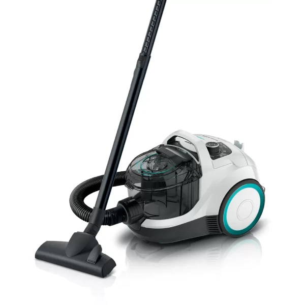 Bosch Serie 4 Bagless Vacuum Cleaner, 2000 Watt, White - BGS21WHYG