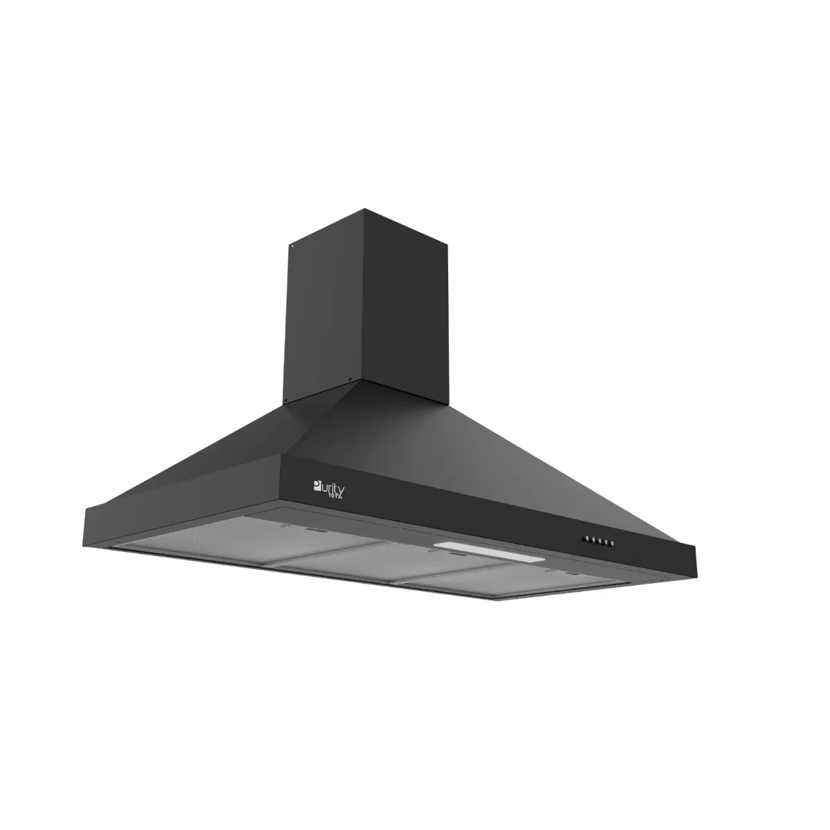 Purity Pansy Built In Hood, 90 cm - Black