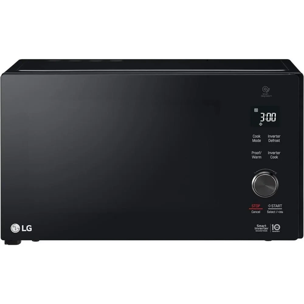 LG Digital Inverter Microwave With Grill, 25 Liter, 1200 Watt, Black - MH8265Dis